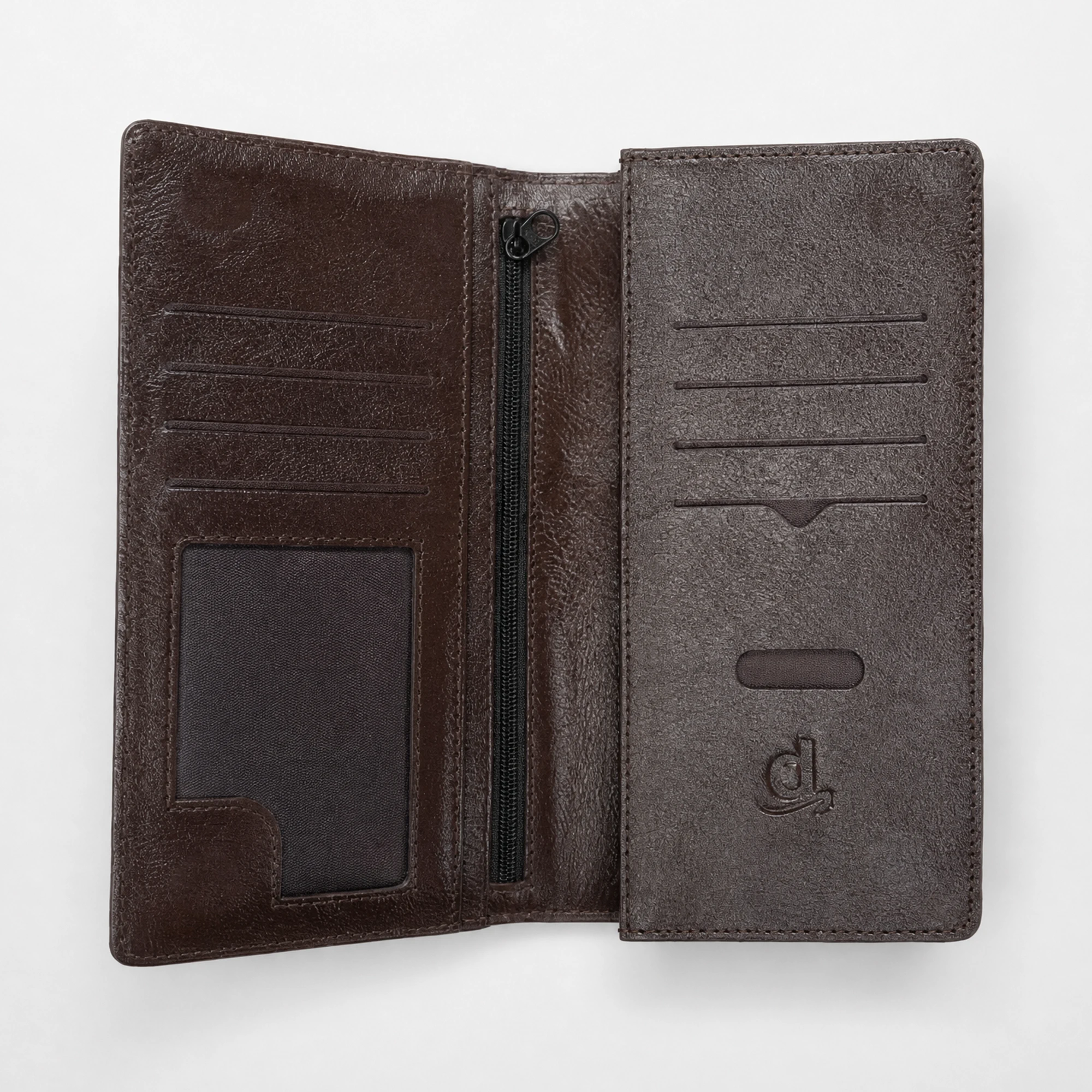 Corsen Z Pati Long Leather Wallet Maroon - DWCZ333M